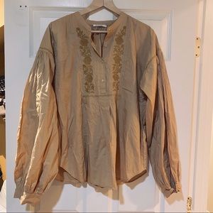 Mes Desmoiselles peasant shirt